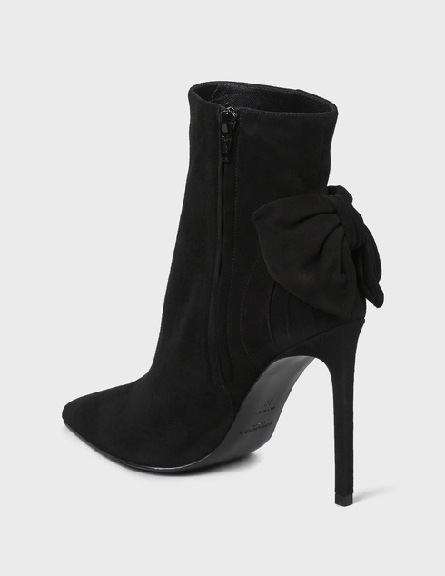 женские черные Ботильоны Saint Laurent Paris 4660-black - фото-2