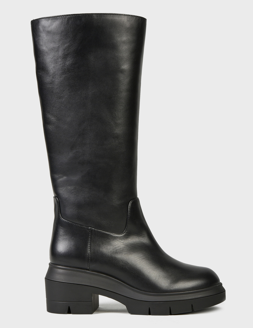 женские черные Сапоги Stuart Weitzman SW-AW21-NORAH-TALL-S6103-black - фото-6