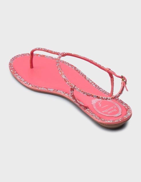 женские розовые Сандалии Rene Caovilla 7587_pink - фото-2