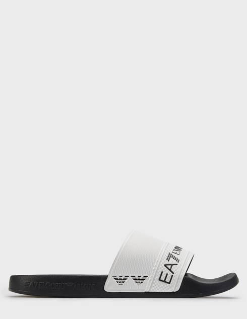 женские белые резиновые Шлепанцы Ea7 Emporio Armani 7X000110-FC079_white - фото-5