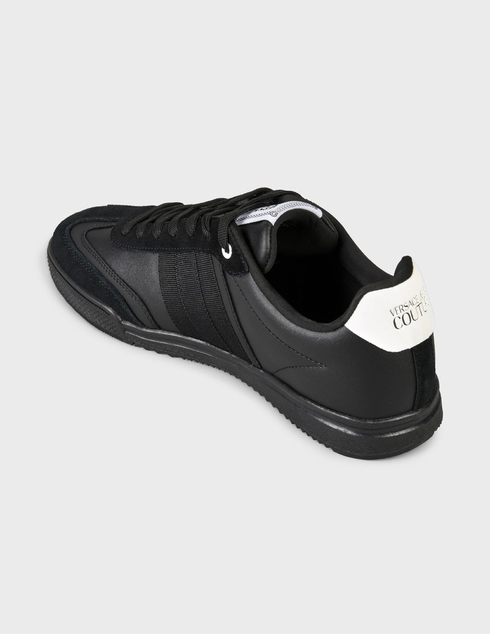 мужские черные Кроссовки Versace Jeans Couture 71YA3SO1ZS093-899 - фото-2