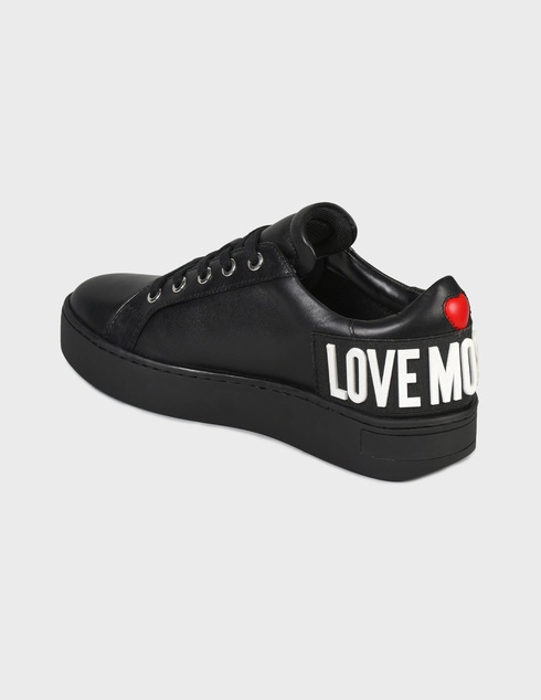 женские черные Кеды Love Moschino AGR-JA15573G0DIA0000 - фото-2