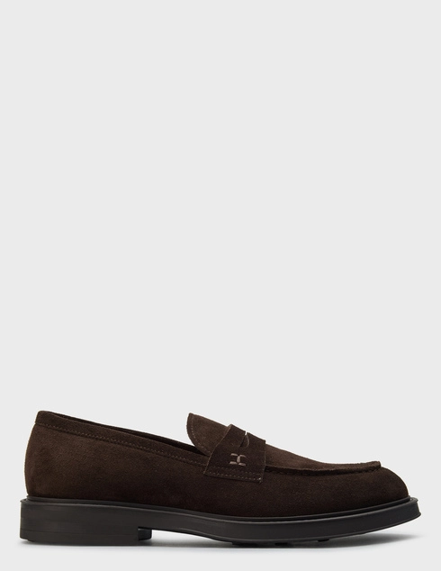 мужские коричневые замшевые Лоферы Henderson Baracco 84404-s0_brown - фото-5