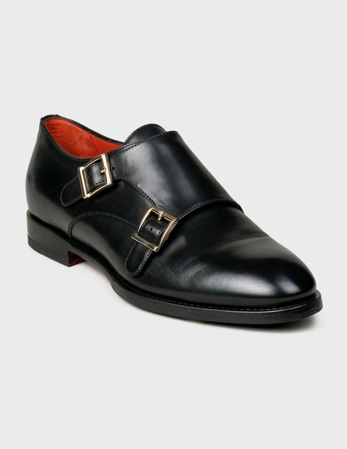 черные Монки Santoni AGR-Sant-WURV55848BJ4RLVVN01-black