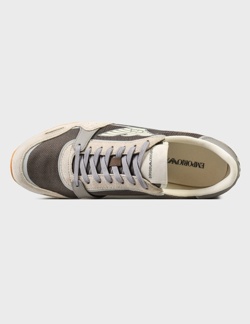 бежевые мужские Кроссовки Emporio Armani 537-704_beige 7004 грн