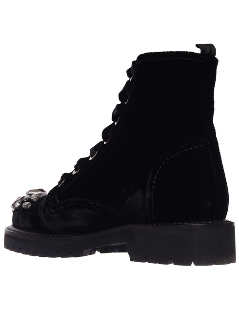 женские черные Ботинки Sebastian 7436_black - фото-2