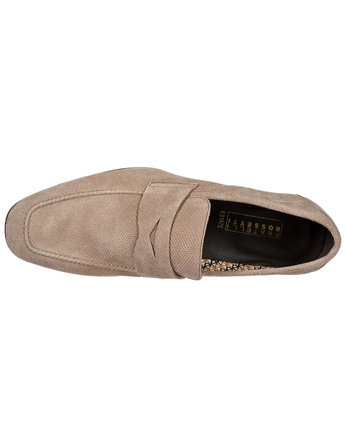 бежевые мужские Лоферы Fratelli Rossetti 51976-20898-beige 8960 грн