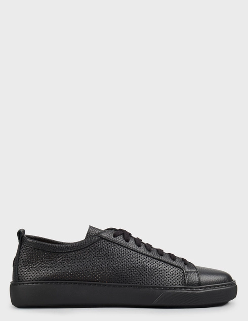 мужские черные кожаные Кеды Henderson Baracco Ronny-f46_black - фото-5