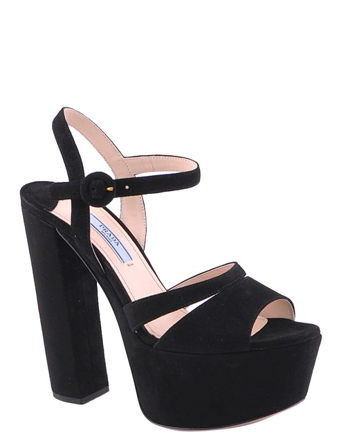 черные Босоножки Prada 463