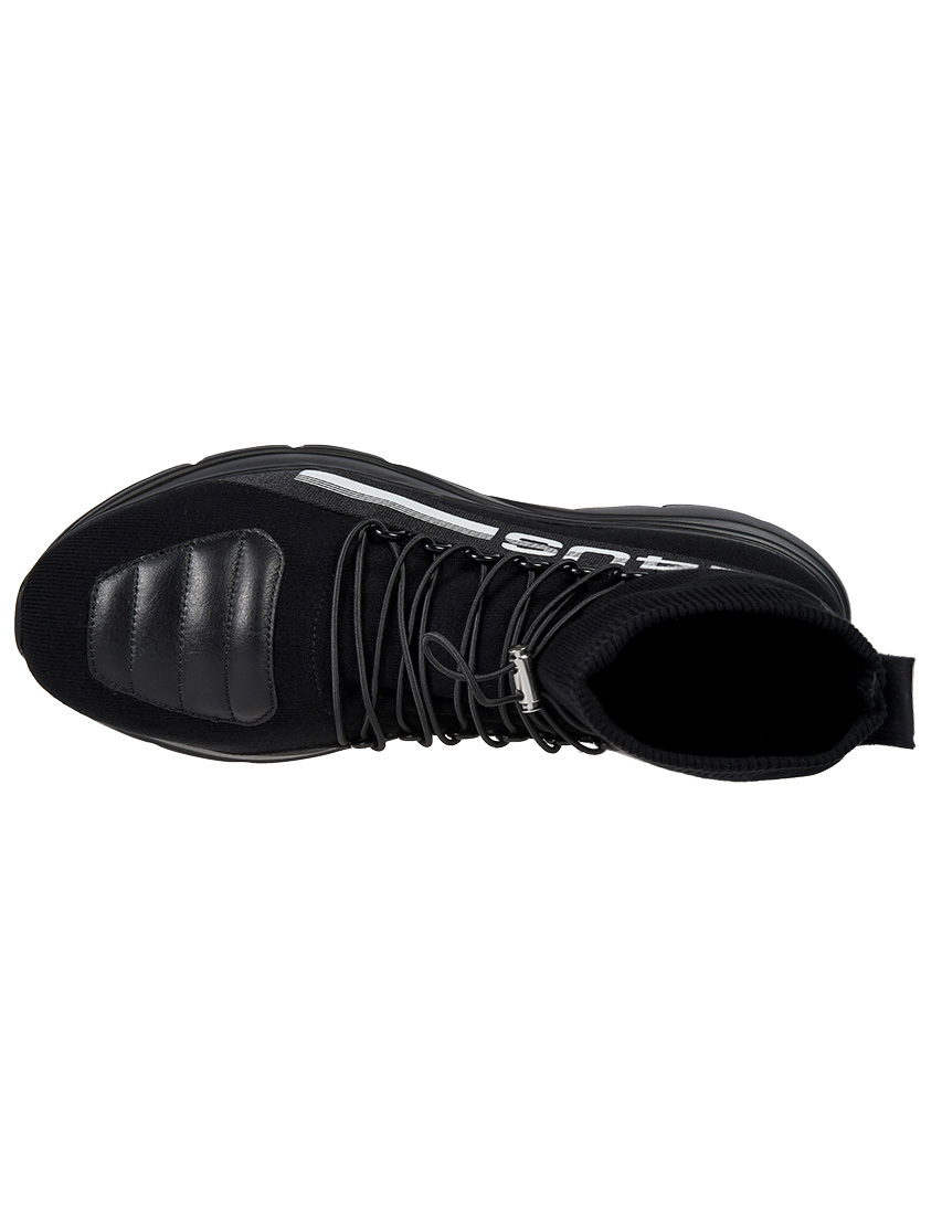 черные мужские Кроссовки 4US Cesare Paciotti PU10SZ-black 8096 грн