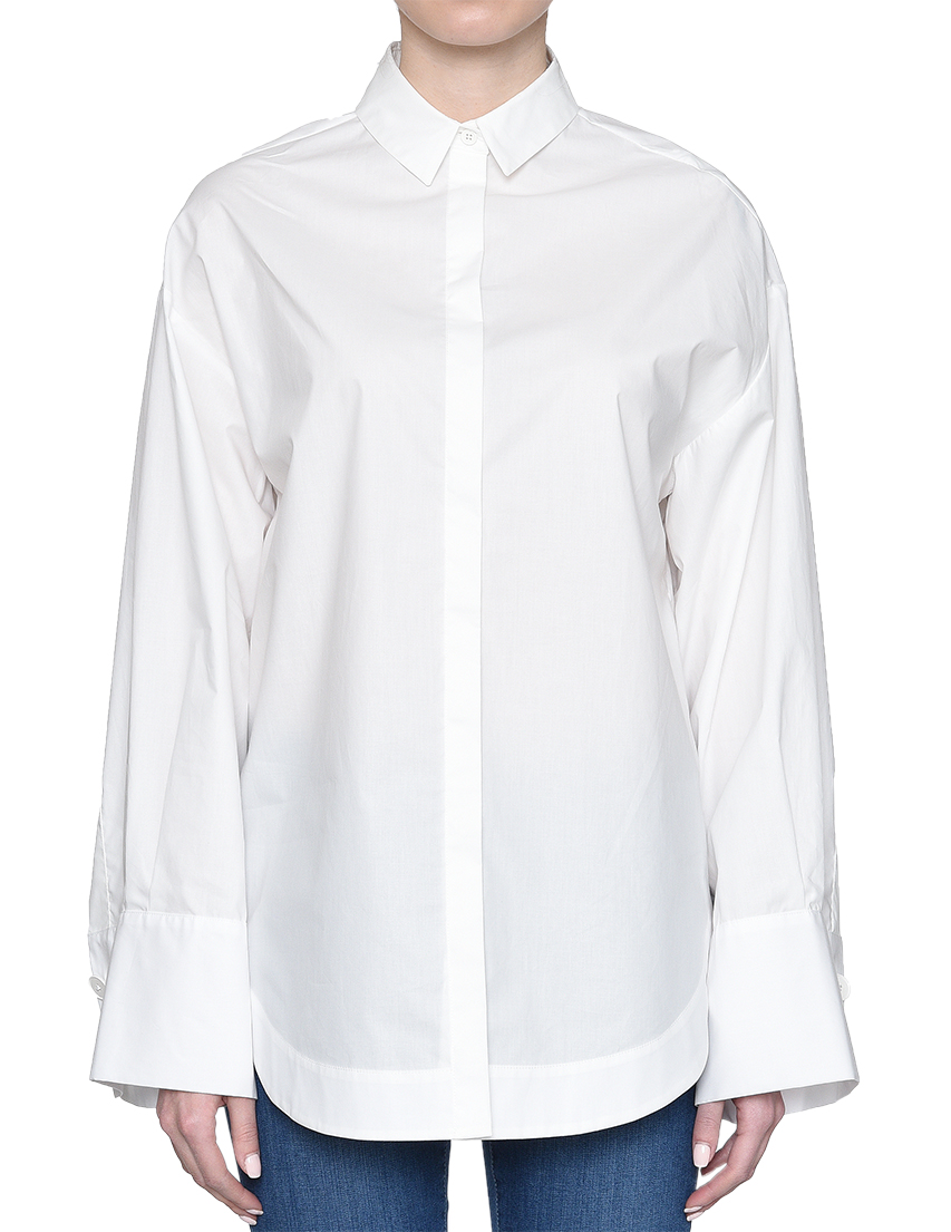 Женская рубашка BALLANTYNE MLH040-10156_white