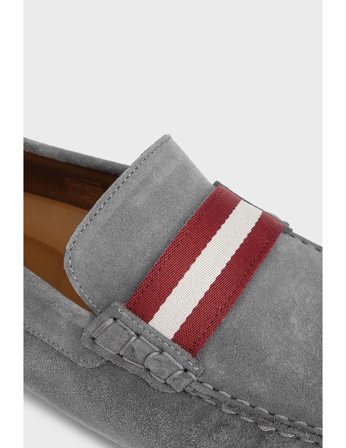 мужские серые Мокасины Bally BALLY_53 - фото-2