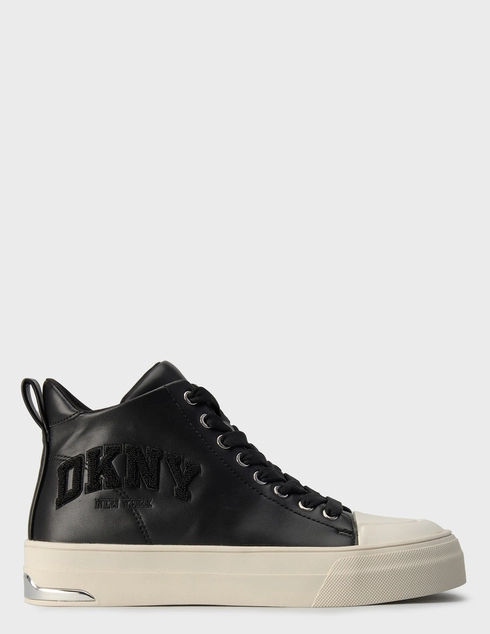 женские черные  Кеды DKNY K3500746-BLK_black - фото-5