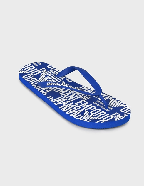 синие Пантолеты Emporio Armani X4QS04-XM763-N605-blue