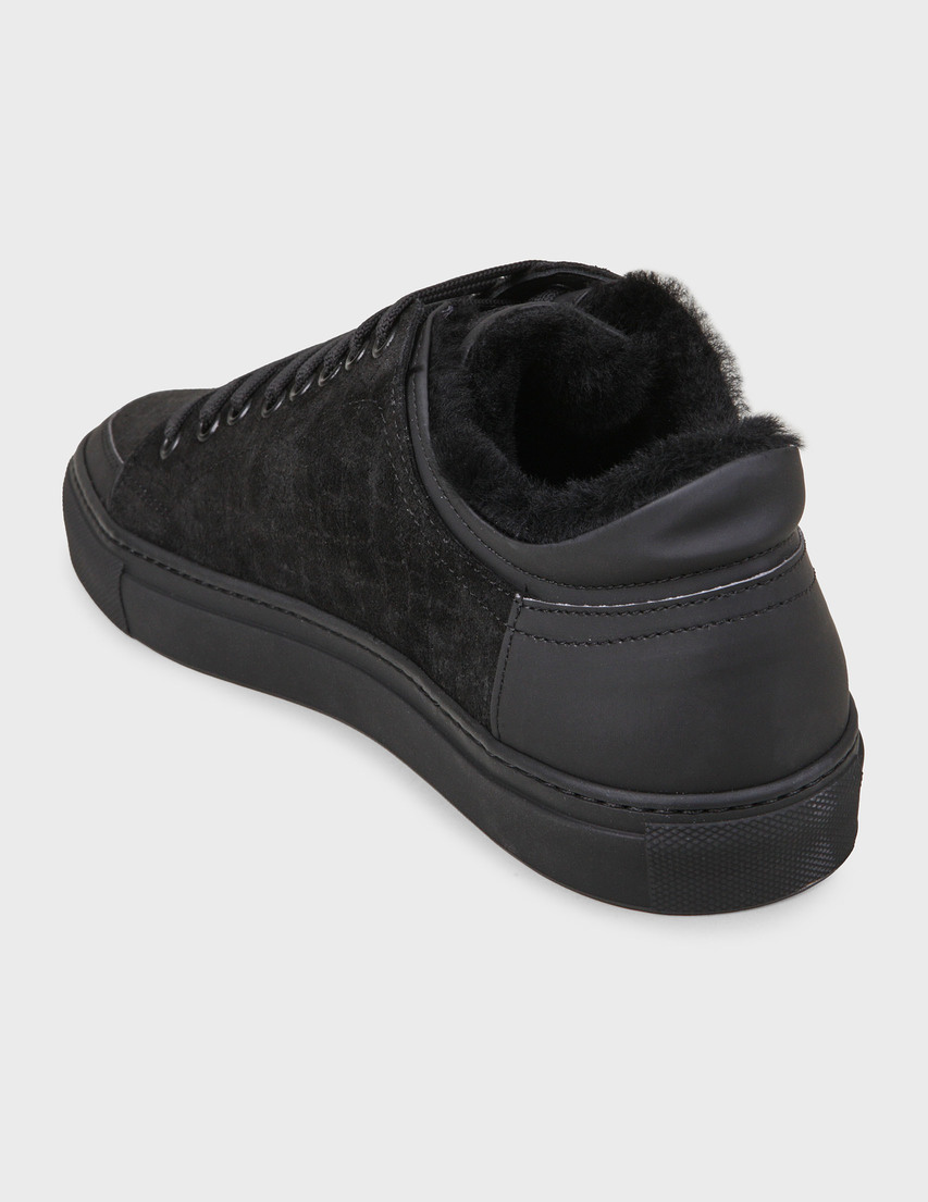 мужские черные Кеды Iceberg 1292-NB-cocco-black - фото-2