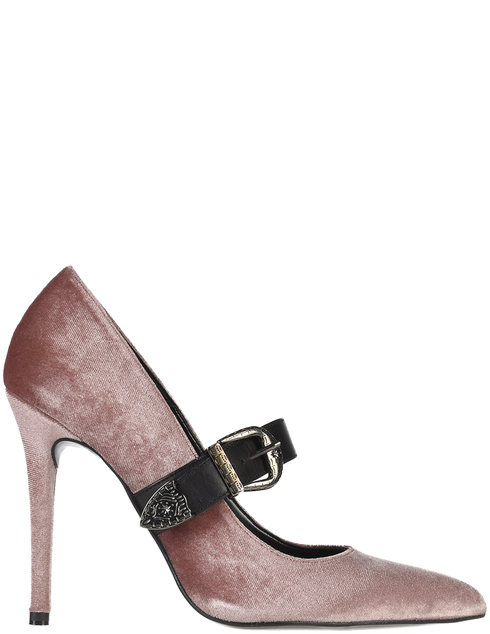 женские розовые велюровые Туфли Trussardi 79A00297P120_pink - фото-5