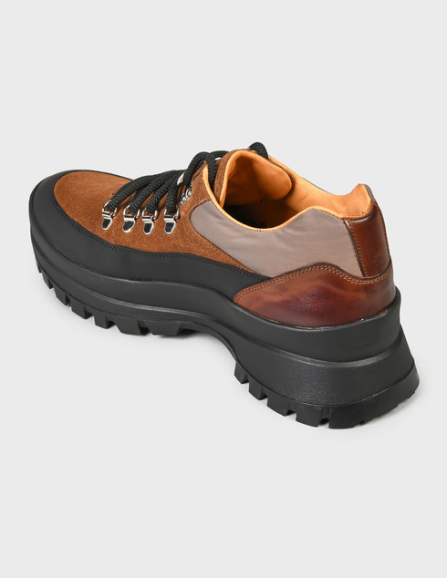 мужские коричневые Ботинки Camerlengo Z15608GUMNE730-brown - фото-2