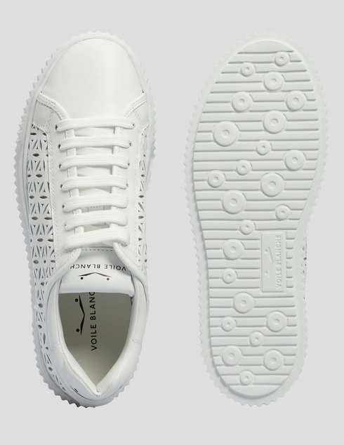 белые женские Кеды Voile Blanche 2018302-0N01-white 10418 грн