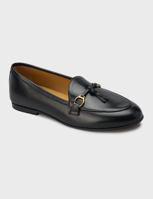 черные Лоферы Henderson Baracco Rosa-p50_black