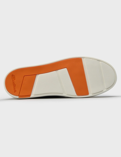 коричневые Кеды Santoni 21571_brown размер - 40; 41; 42; 42.5; 43; 44; 45; 46
