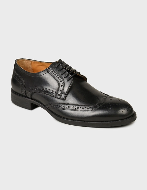 черные Броги Bata 824-6185_black
