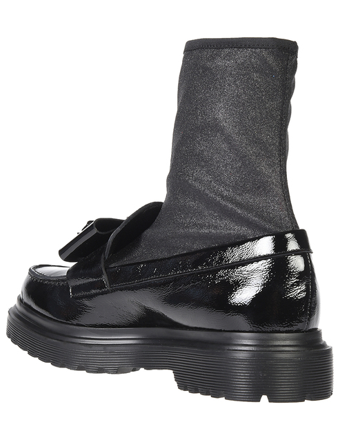 женские черные Ботинки Blumarine 5308_black - фото-2