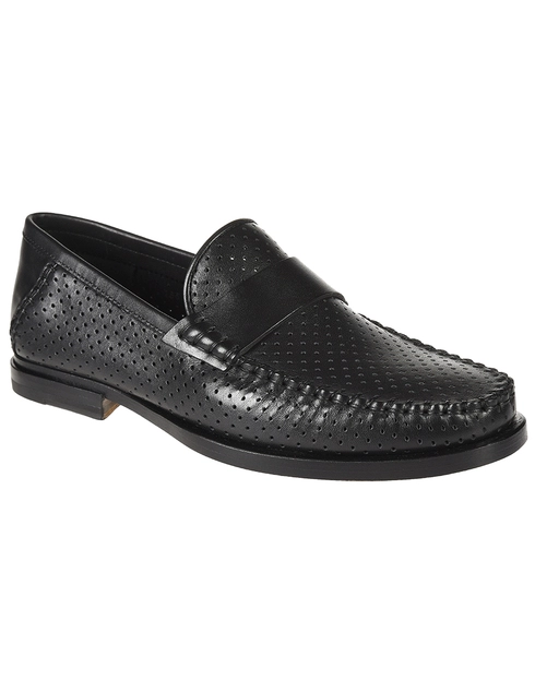 черные Лоферы Santoni S15540_black