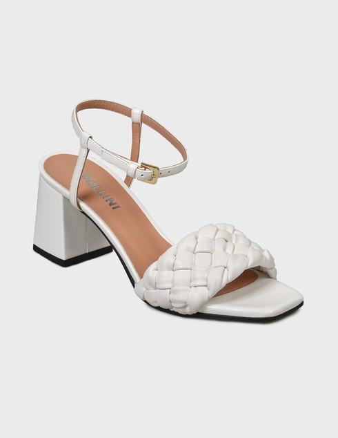 белые Босоножки Pollini 1628_white