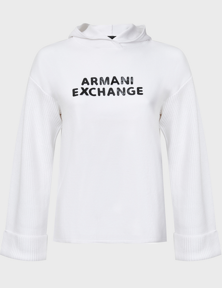 Hudi Armani Exchange 6hym1yyme2z 1100 White 136548 Belyj V Internet Magazine Modoza Com Prodano