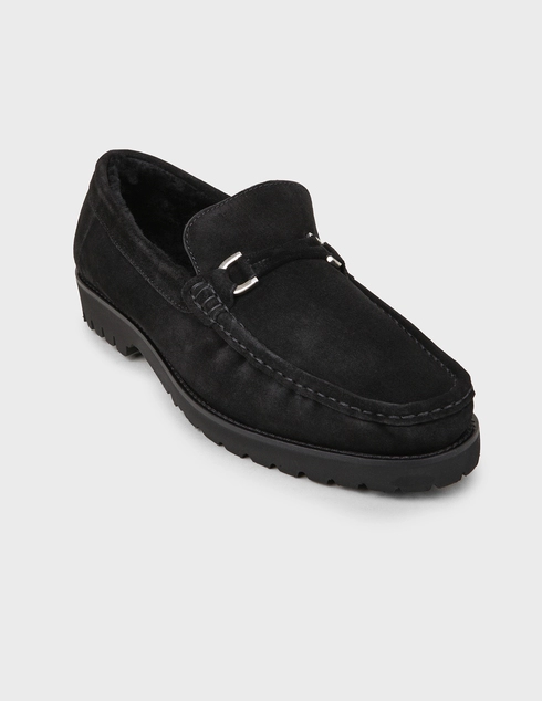 черные Лоферы Luca Guerrini 10396-black