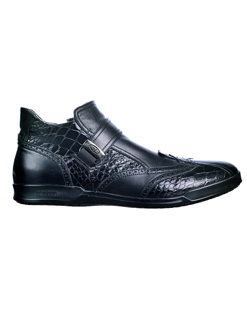 мужские черные Ботинки Gianfranco Butteri 20307_black - фото-2