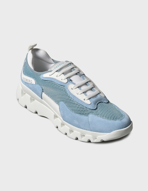 голубые Кроссовки Iceberg 22EID190306