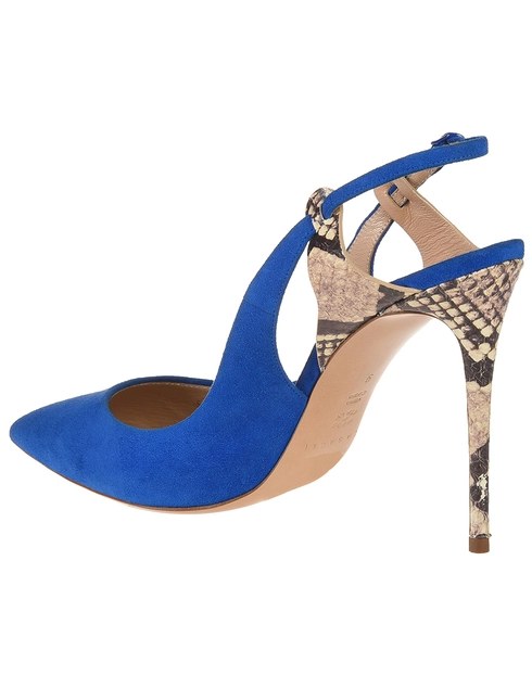 женские синие Босоножки Casadei CAS1151_blue - фото-2