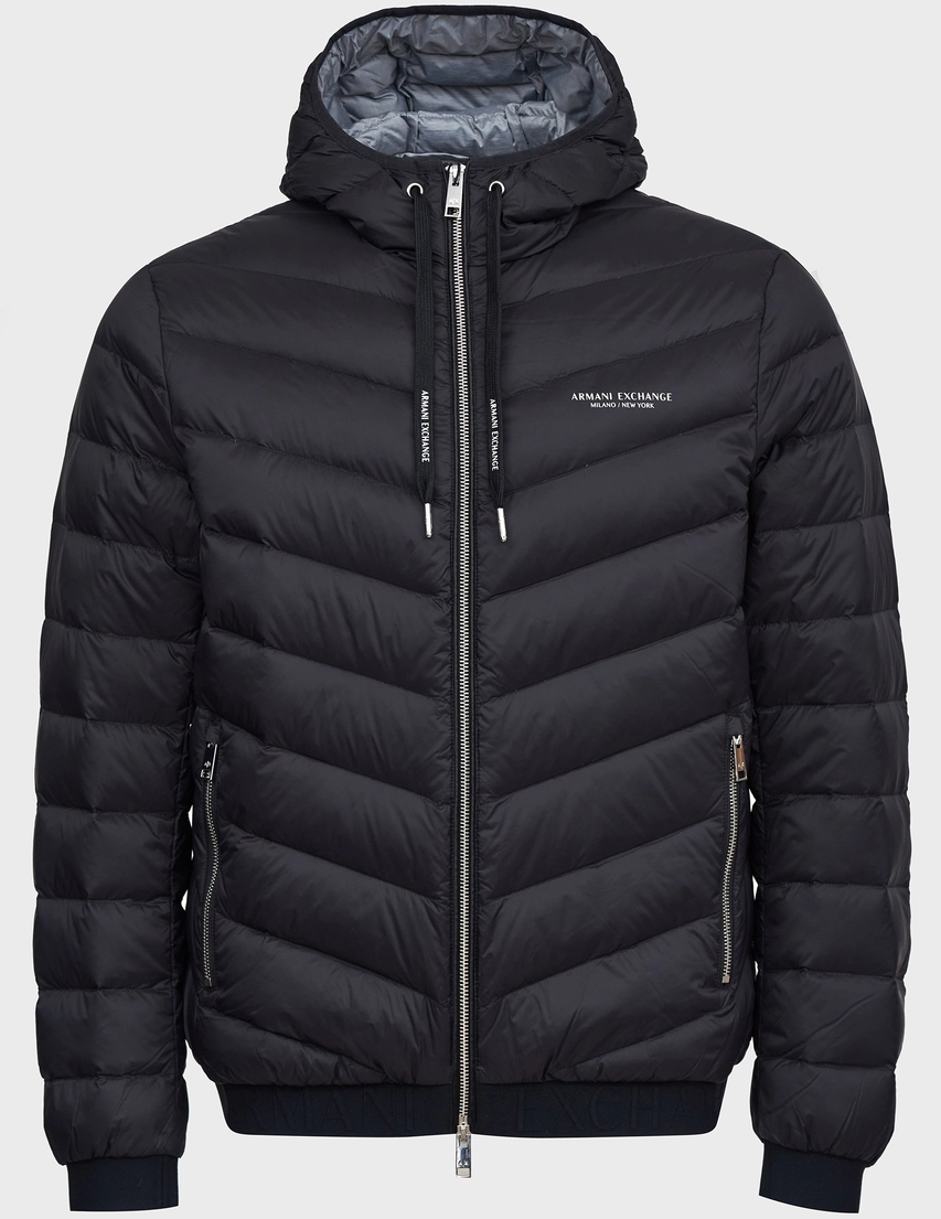 Пуховик Armani Exchange 8NZB53-ZNW3Z-0217-black_153103 (Черный) в