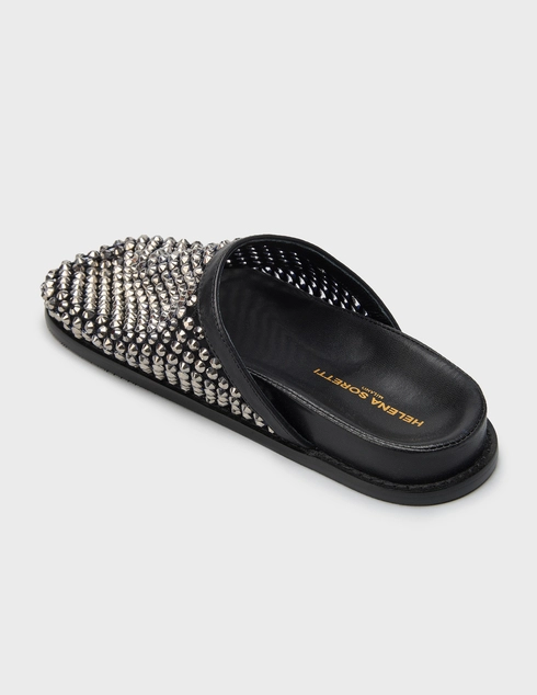 женские черные Шлепанцы Helena Soretti Orsola-2603_black - фото-2