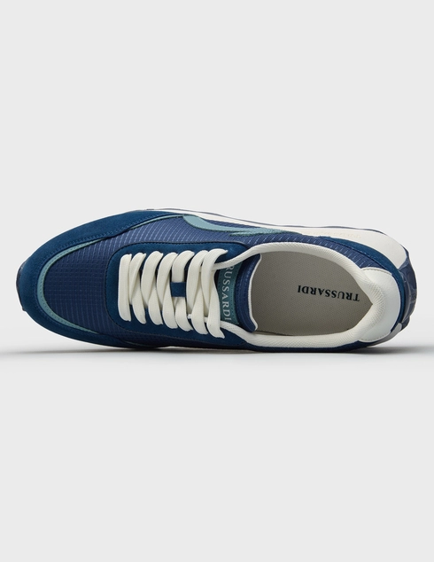 синие мужские Кроссовки Trussardi 03L76_blue 11691 грн