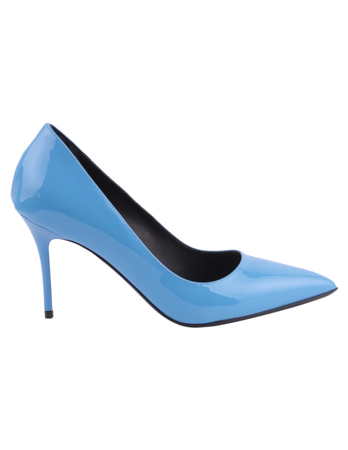 женские голубые Туфли Gianmarco Lorenzi 060-L-blue - фото-2