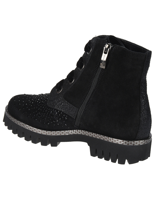 женские черные Ботинки Marzetti 78452-strass_black - фото-2