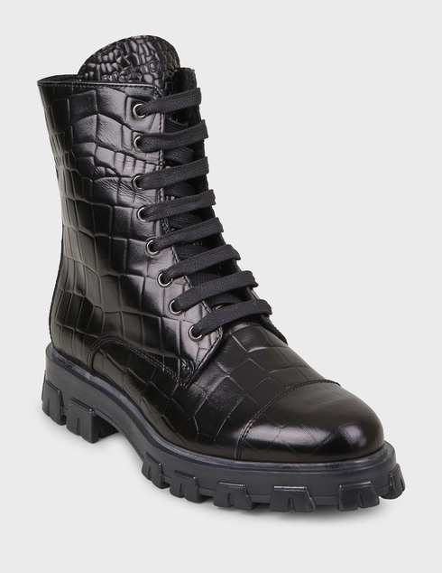 черные Ботинки Stokton BLK41-L-cocco-black