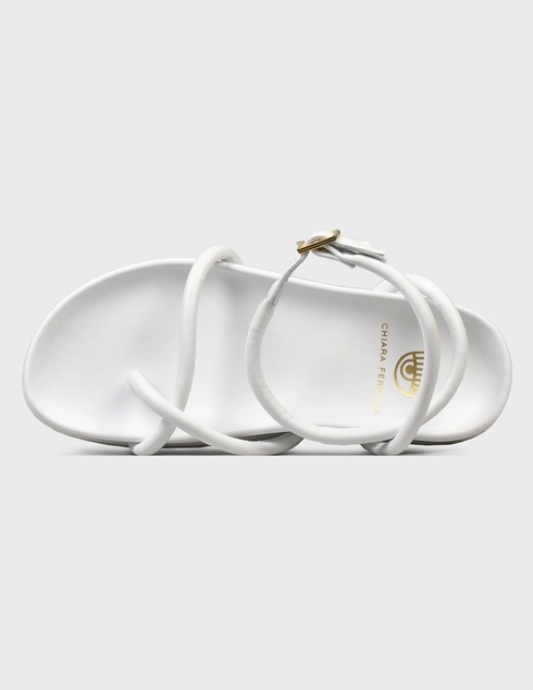 белые женские Сандалии Chiara Ferragni CF2950-009_white 5309 грн