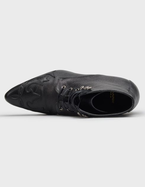 черные женские Полусапоги Saint Laurent 582071-1000_black 17280 грн