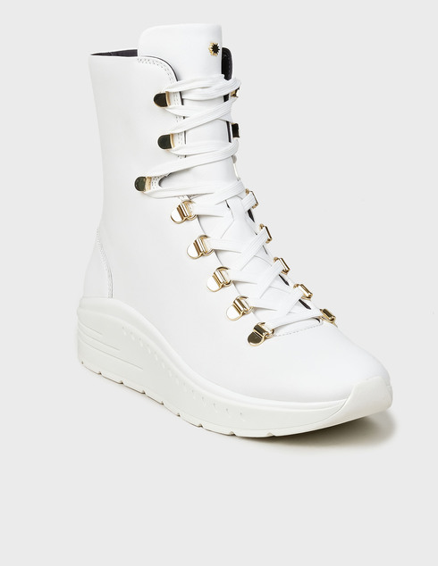 белые Ботинки Stuart Weitzman SW-FW19-1L08860-NEVIS-white