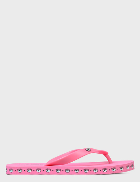 женские розовые резиновые Пантолеты Chiara Ferragni CF2813-012_pink - фото-5