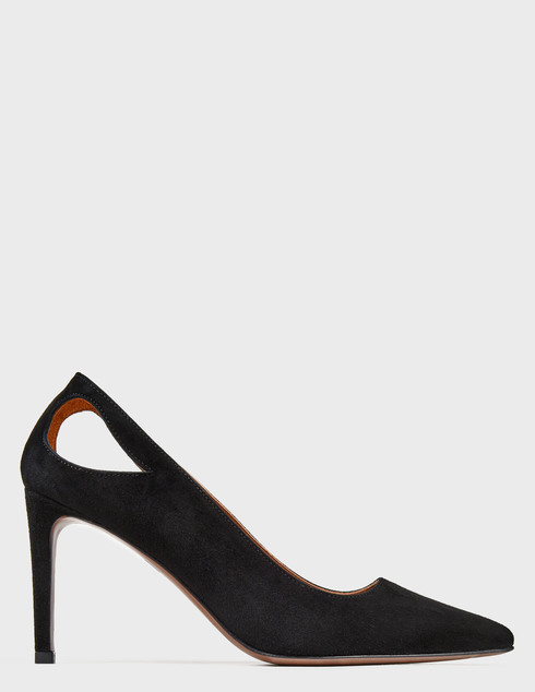 женские черные замшевые Туфли L'Autre Chose SLDL065-85CP05401001-black - фото-5