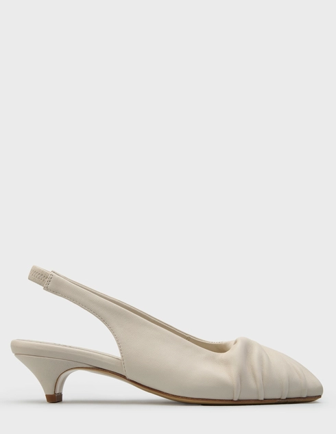 женские белые кожаные Босоножки Halmanera TALA02_white - фото-5