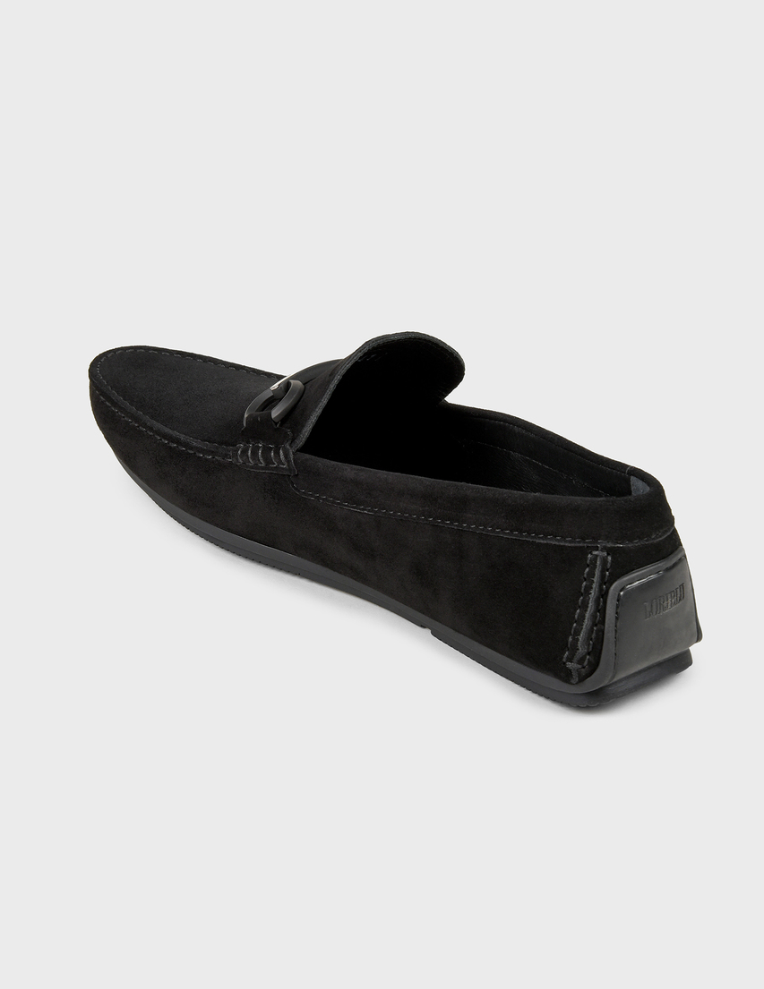 мужские черные Мокасины Loriblu 21-black - фото-2