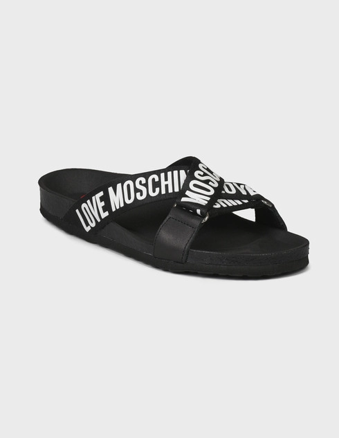 черные Шлепанцы Love Moschino 28143_black