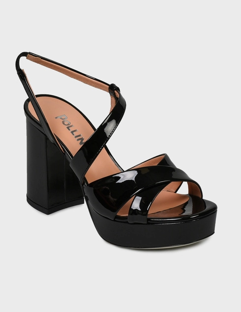 черные Босоножки Pollini 1602_black