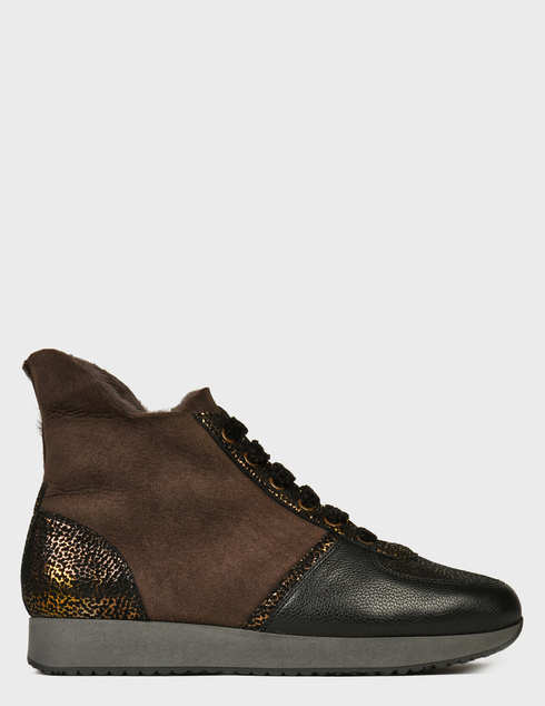 женские коричневые замшевые Ботинки Marzetti 78353-M_brown - фото-5