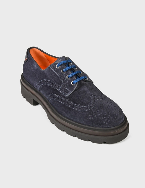 синие Броги Santoni AGR-SMGMG17800JK4ESLUU60-blue